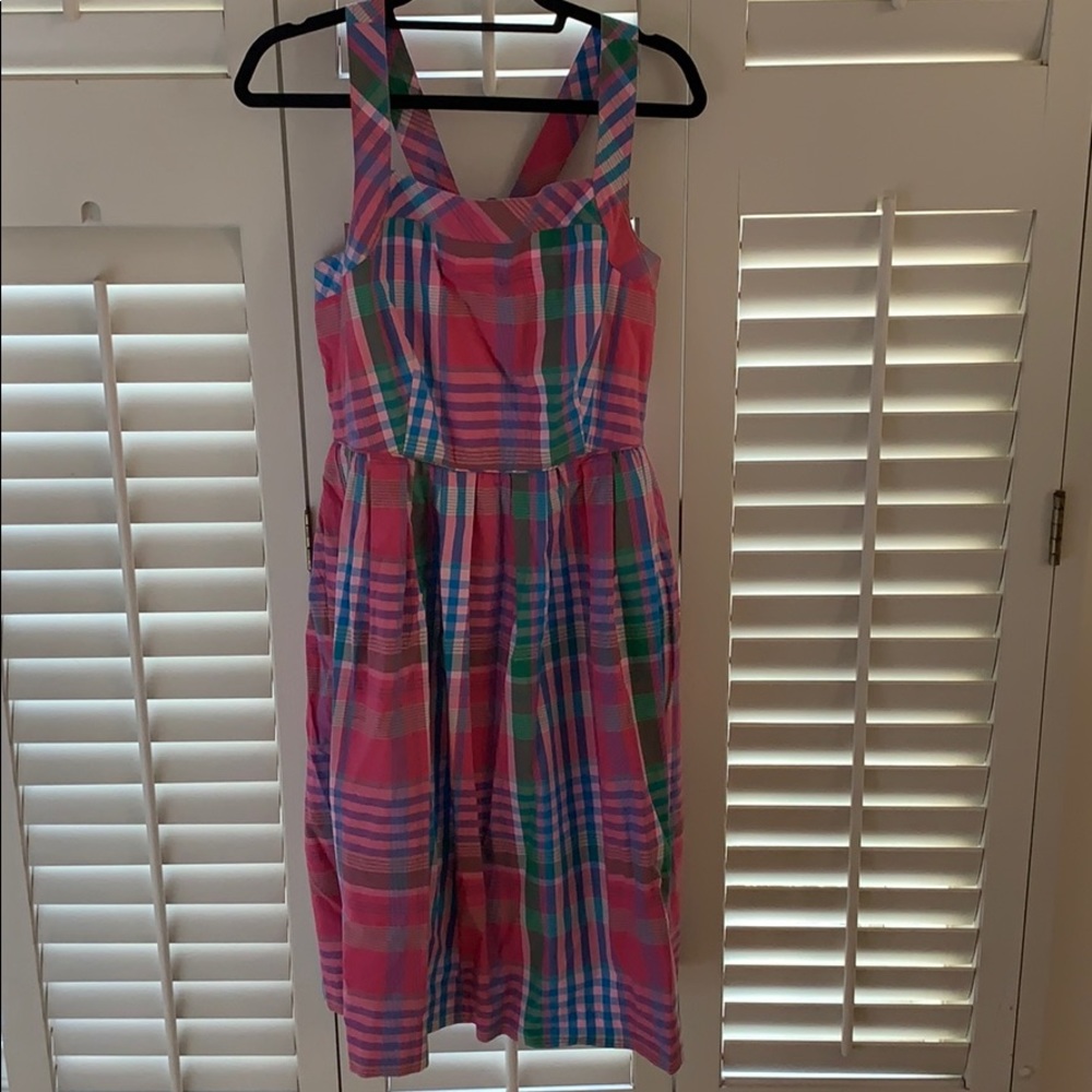 J. Crew Gingham Dress